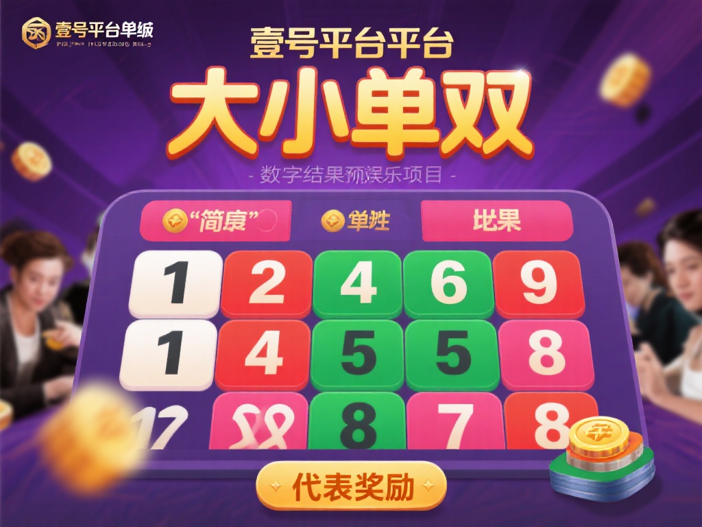 在壹号娱乐平台中，大小单双是一种基于数字结果预测的